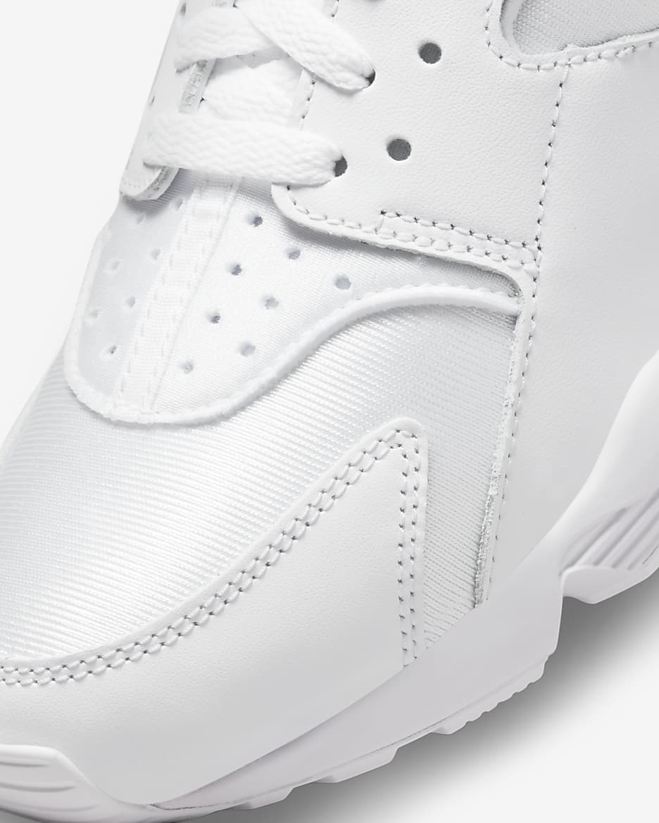 Ladies white nike huarache best sale